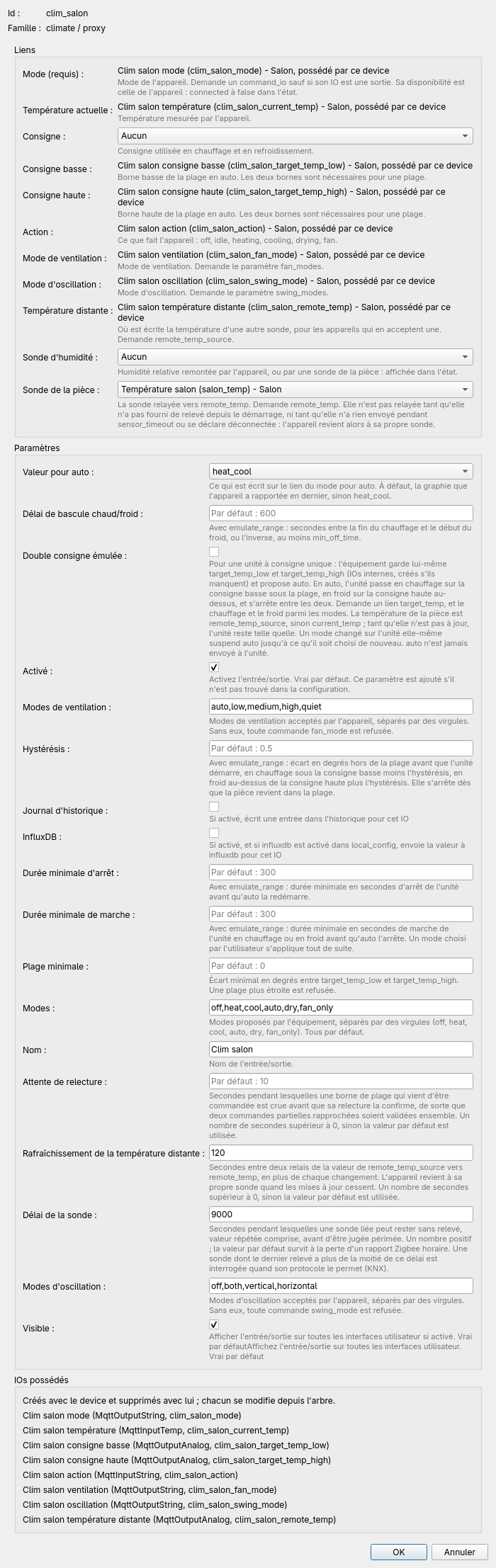 Device editor