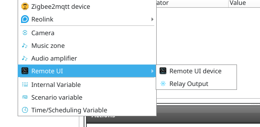 Remote UI IO in the list